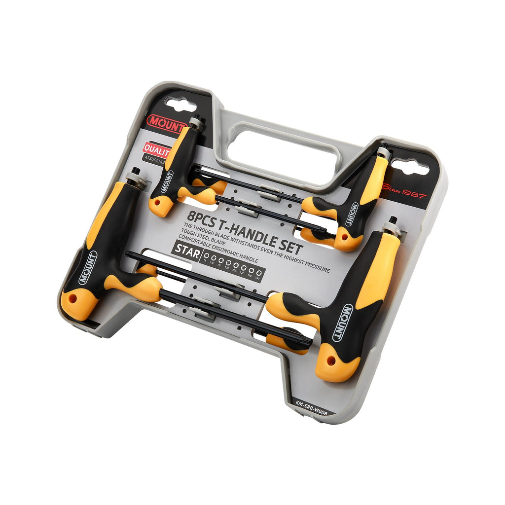 Jeu de 8 clés Torx en T