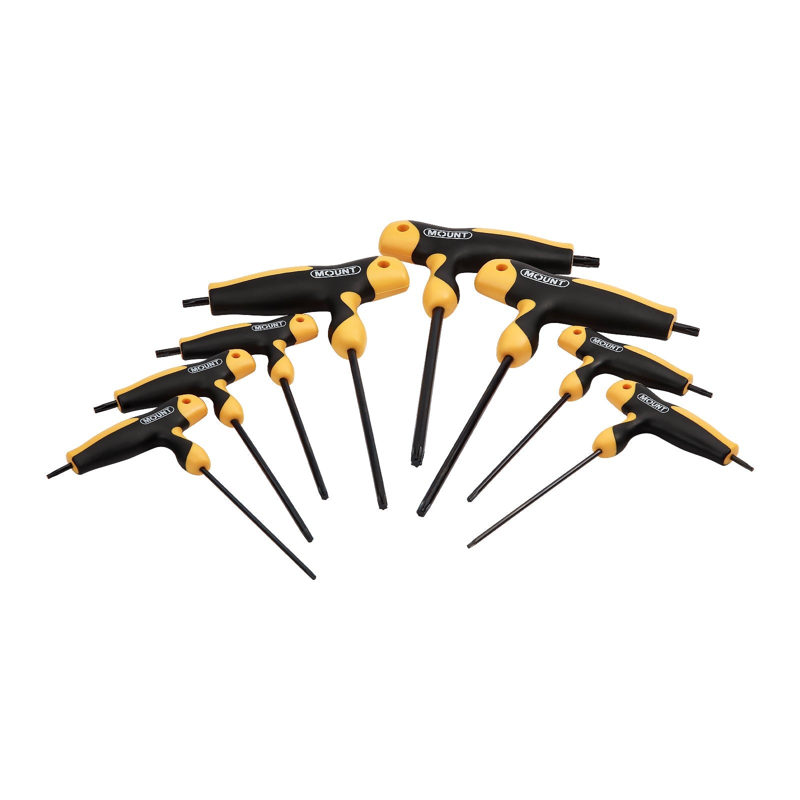 Mount 8PCS T-Handle Torx Star Key Set