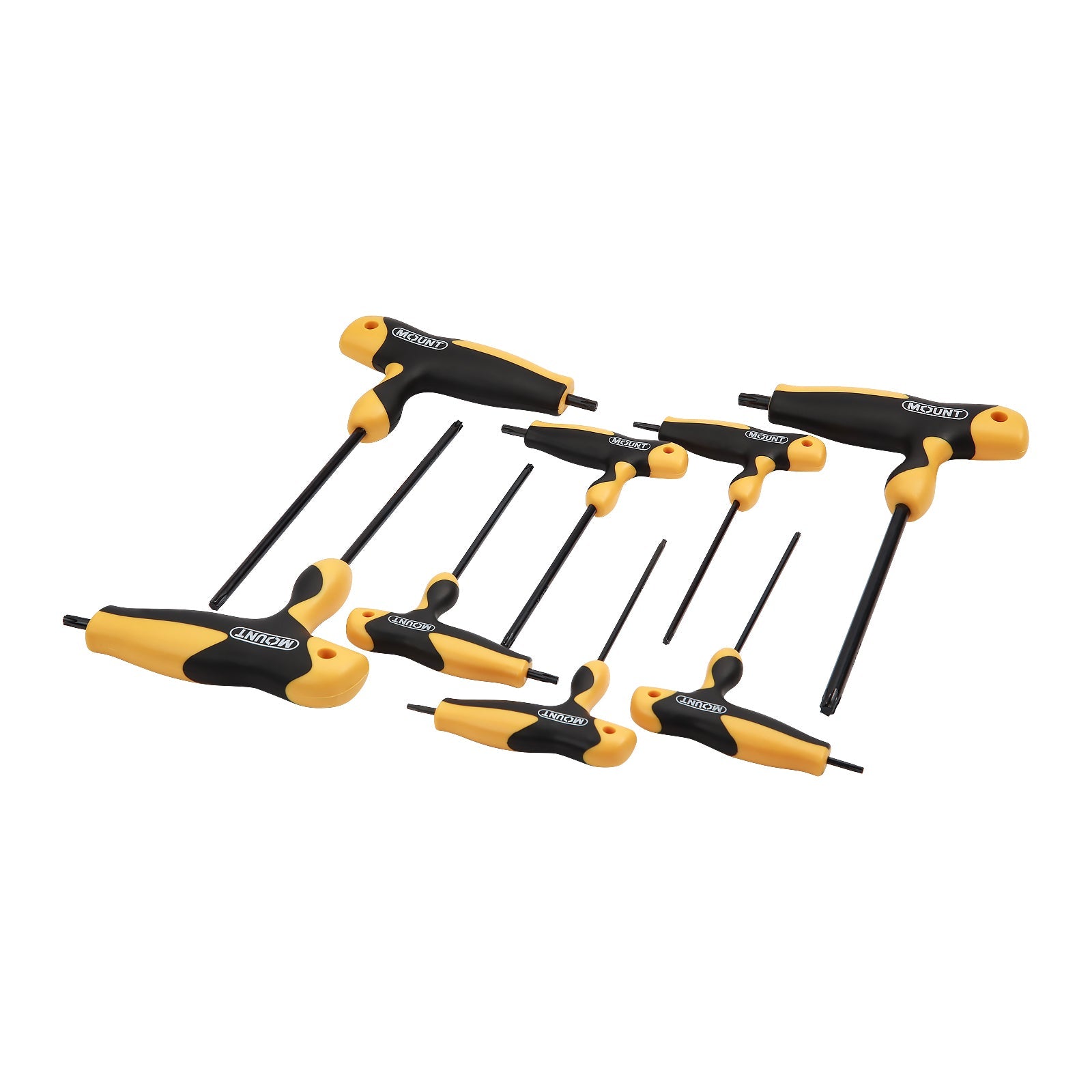 Mount 8PCS T-Handle Torx Star Key Set