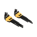 18pcs Long Arm Ball Point Hex Key set_x000D__x000D__x000D__x000D__x000D__x000D_
CRV Steel, Black finish