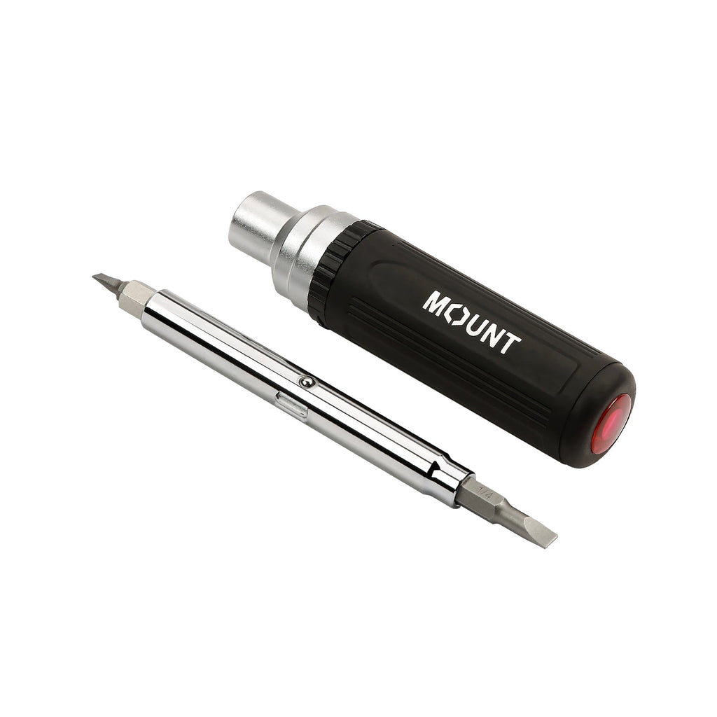 Tournevis à cliquet multi-embouts K-Mount 9-en-1