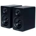 Haut-parleurs d'étagère Edifier, Haut-parleurs de bureau 66W RMS, Haut-parleurs d'ordinateur Hi-Res Audio et Hi-Res Wireless Audio, Haut-parleurs Bluetooth V5.3 avec entrée USB-C AUX et pieds