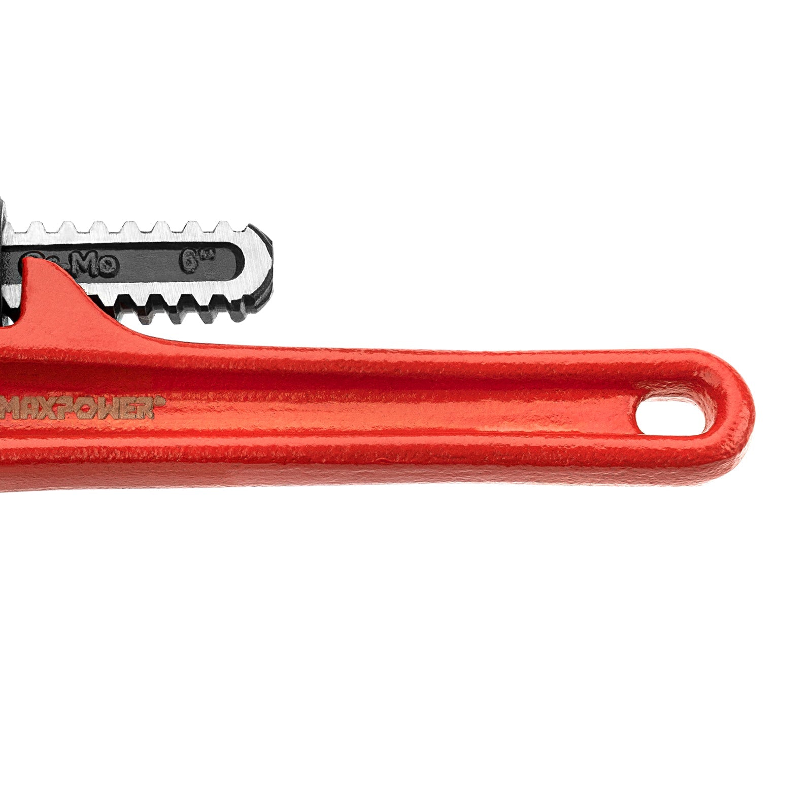 MAXPOWER Heavy Duty Straight Pipe Wrench, 6 Inch(150mm)