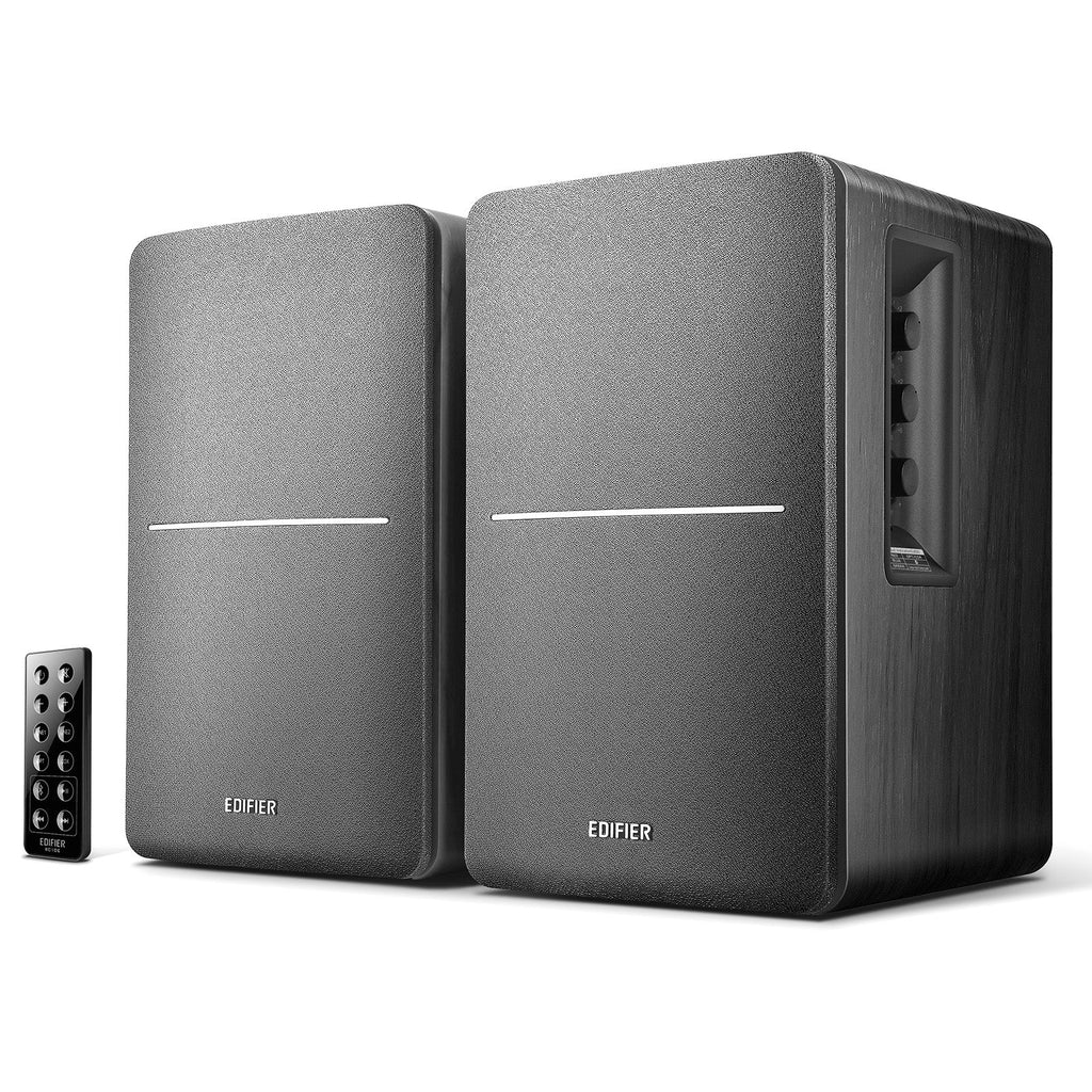 Edifier R1280DB Powered Bluetooth Bookshelf Speakers - Optical Input - Wireless Studio Monitors - 4 Inch Near Field Speaker - 42w RMS