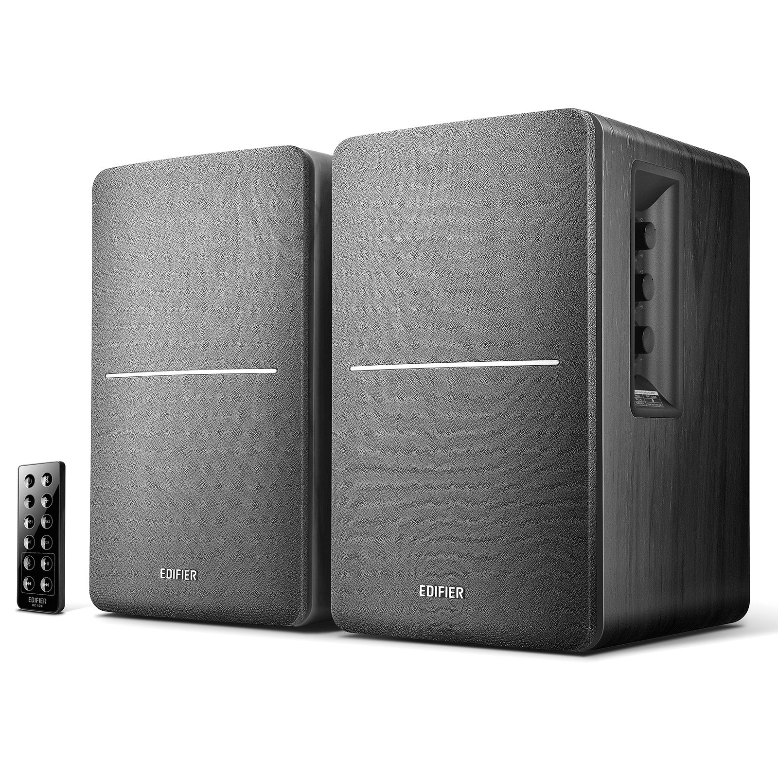 Edifier R1280DB Powered Bluetooth Bookshelf Speakers - Optical Input - Wireless Studio Monitors - 4 Inch Near Field Speaker - 42w RMS
