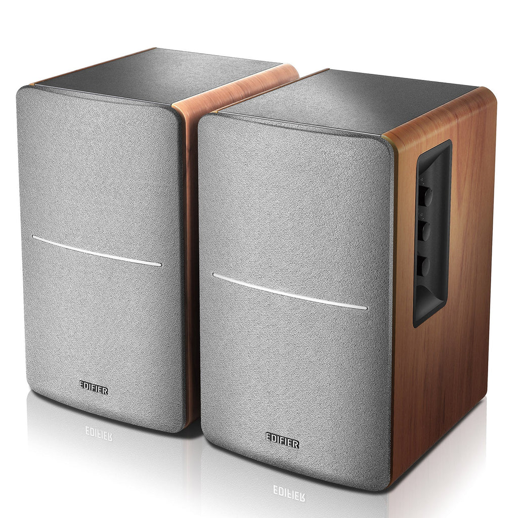Haut-parleurs d'étagère Bluetooth actifs Edifier R1280DB - Entrée optique - Moniteurs de studio sans fil - Haut-parleur de proximité de 4 pouces - 42 W RMS