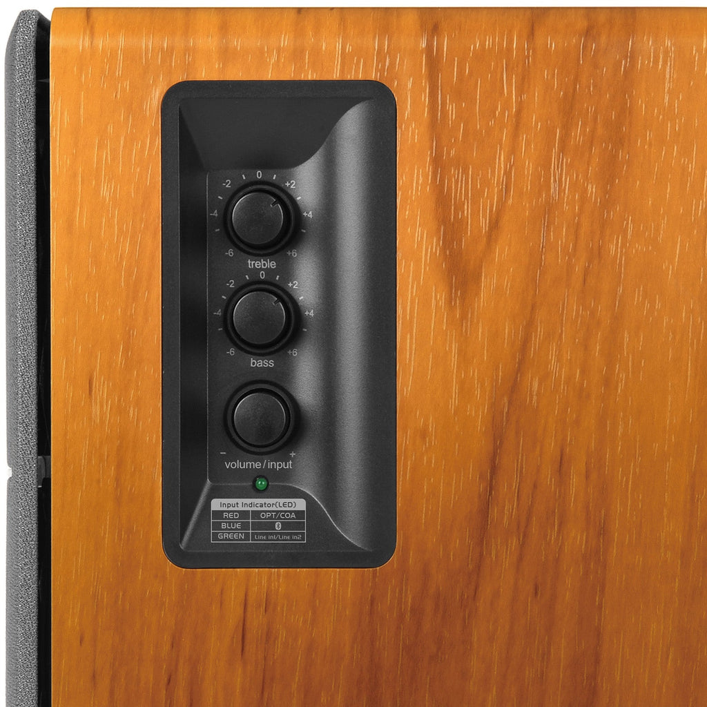 Haut-parleurs d'étagère Bluetooth actifs Edifier R1280DB - Entrée optique - Moniteurs de studio sans fil - Haut-parleur de proximité de 4 pouces - 42 W RMS