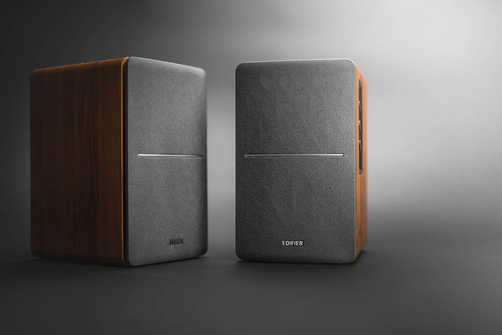 Haut-parleurs d'étagère Bluetooth actifs Edifier R1280DB - Entrée optique - Moniteurs de studio sans fil - Haut-parleur de proximité de 4 pouces - 42 W RMS