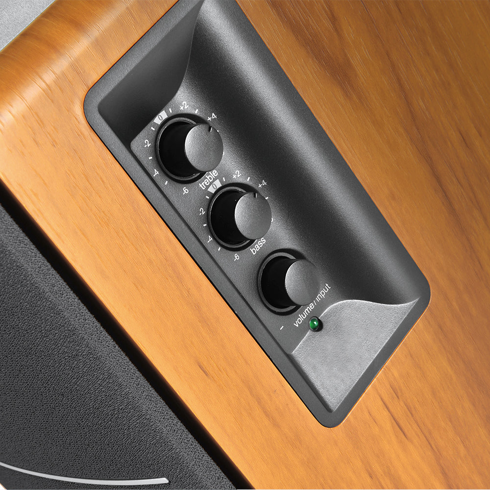 Haut-parleurs d'étagère Bluetooth actifs Edifier R1280DBs remis à neuf certifiés - Entrée optique - Haut-parleur de moniteur de studio sans fil 2.0 - 42 W RMS avec sortie ligne pour caisson de basses