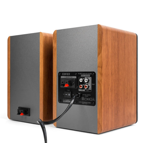 Certified Refurbished Edifier R1280T Powered Bookshelf Speakers - 2.0 Active Near Field Monitors - Studio Monitor Speaker - Wooden Enclosure - 42 Watts RMS