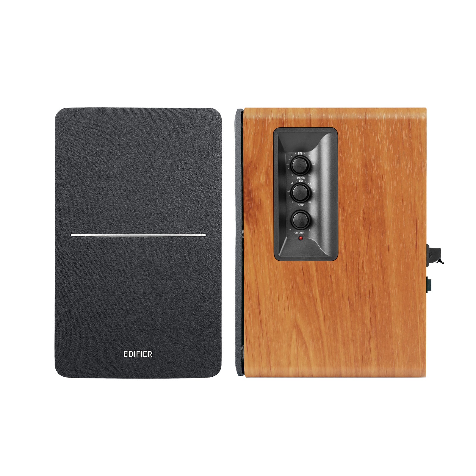 Certified Refurbished Edifier R1280Ts Powered Bookshelf Speakers - 2.0 Stereo Active Near Field Monitors - Studio Monitor Speaker - 42 Watts RMS with Subwoofer Line Out - Wooden Enclosure