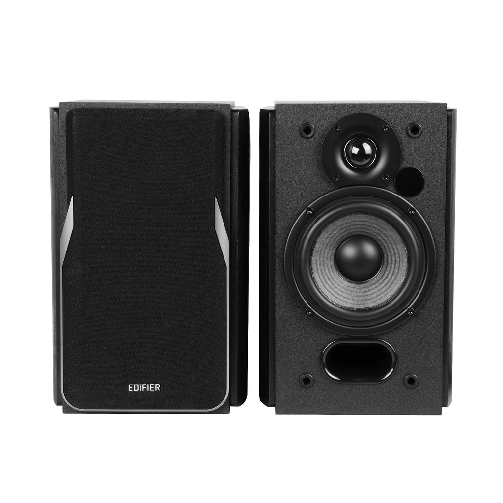 Edifier R1380T Enceintes bibliothèque actives, Moniteurs de studio de proximité stéréo 2.0, 42 Watts RMS