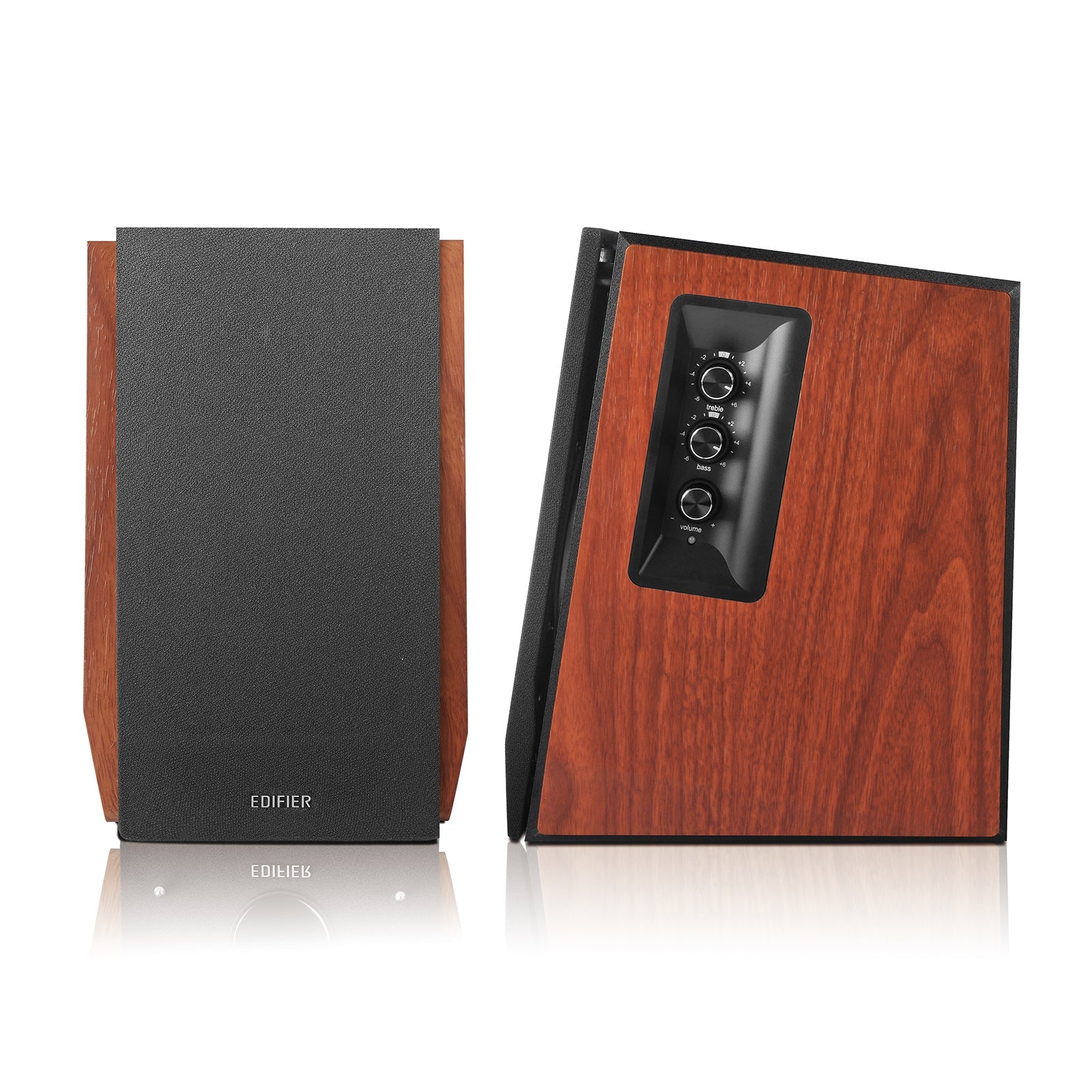 Edifier R1700BTs Active Bluetooth Bookshelf Speakers - 2.0 Wireless Near Field Studio Monitor Speaker - 66w RMS with Subwoofer Line Out - Wooden Enclosure