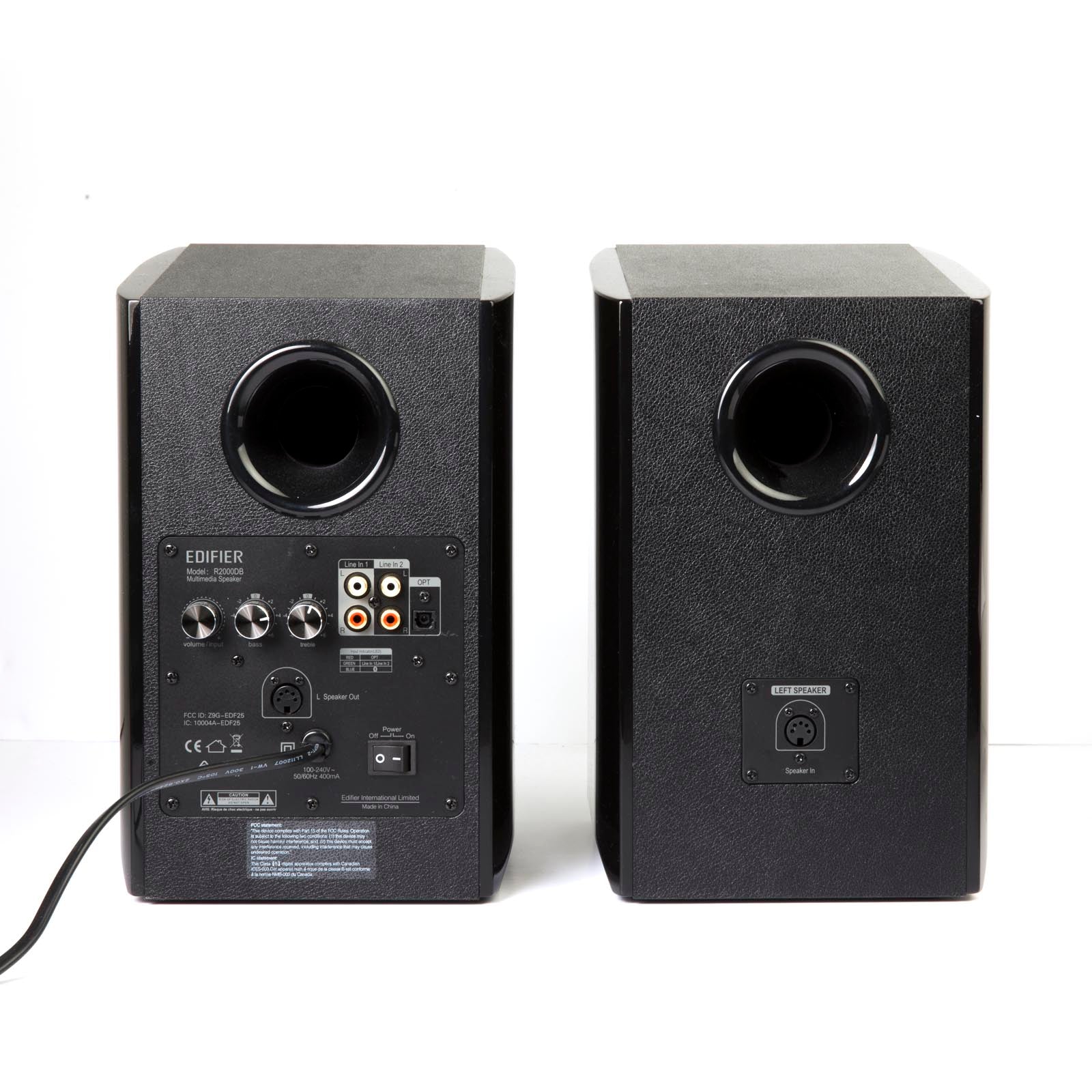 Edifier R2000DB Powered Bluetooth Bookshelf Speakers - Near-Field Studio Monitors - Optical Input - 120 Watts RMS