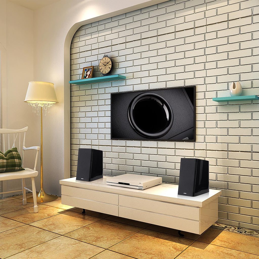 Edifier R2000DB Enceintes de bibliothèque Bluetooth amplifiées - Moniteurs de studio de proximité - Entrée optique - 120 Watts RMS