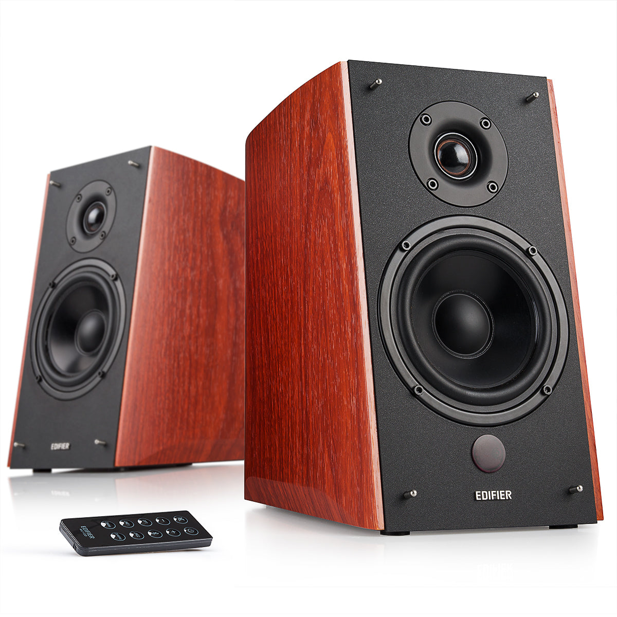Edifier R2000DB Powered Bluetooth Bookshelf Speakers - Near-Field Studio Monitors - Optical Input - 120 Watts RMS