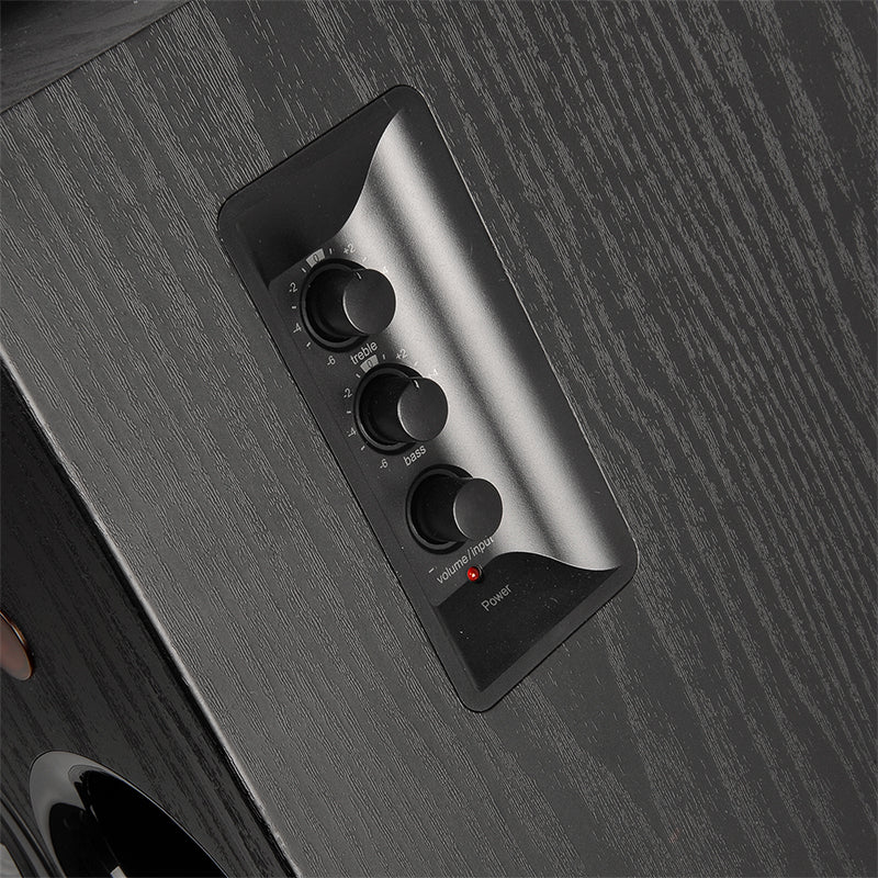 Edifier R2850DB 3-Way Active Speakers, 150W RMS Tri-Amp Speaker, 3-Way Powered Bookshelf Speaker, 2.0 Active Studio Monitor Speakers, Bluetooth V5.1 Wireless Speaker with Sub-out