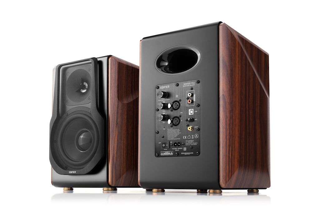 Edifier S3000Pro Audiophile Active Speakers - Bluetooth 5.0 aptX Wireless, USB Audio, Planar Diaphragm Tweeters and 6.5" Woofers