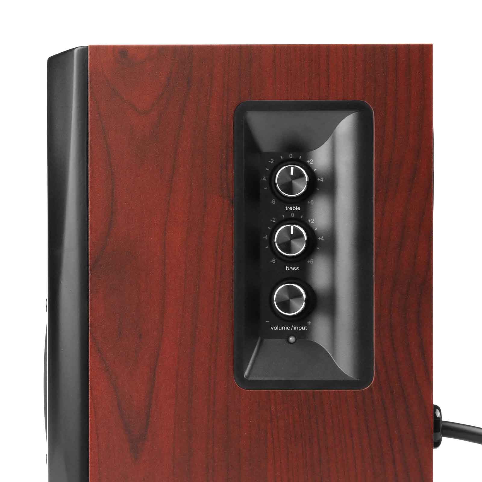 Edifier S350DB Bookshelf Speaker and Subwoofer 2.1 Speaker System Bluetooth v5.1 aptX Wireless Sound For Computer Rooms, Living Rooms and Dens
