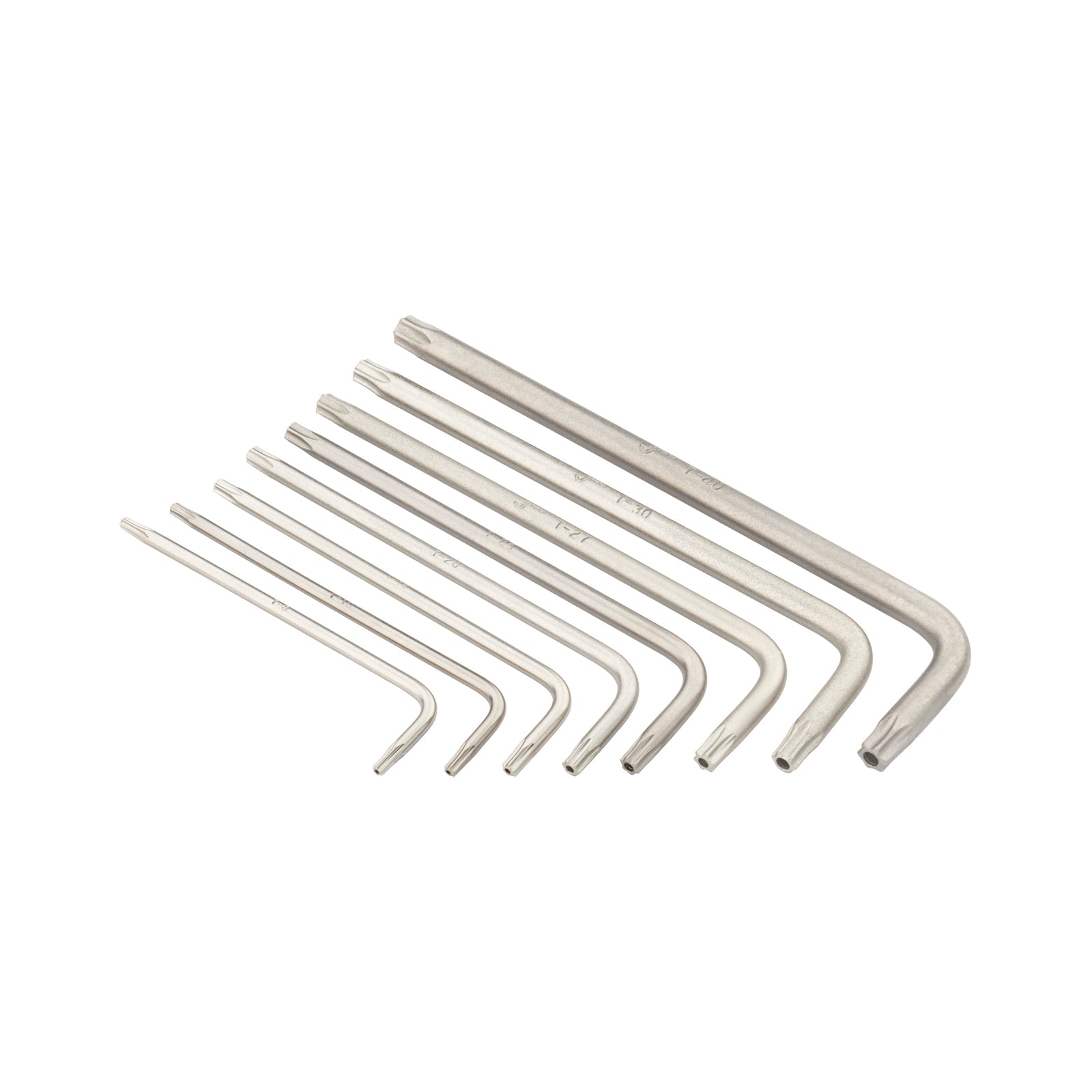 Jetech Long Arm Tamper-Resistant Star Torx Key Wrench Set (TT9-TT40), 8PCS