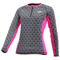 SPEEDO PERFORMANCE FEMME LYCRA ANTI-UV ZIPPÉ MANCHES LONGUES-M