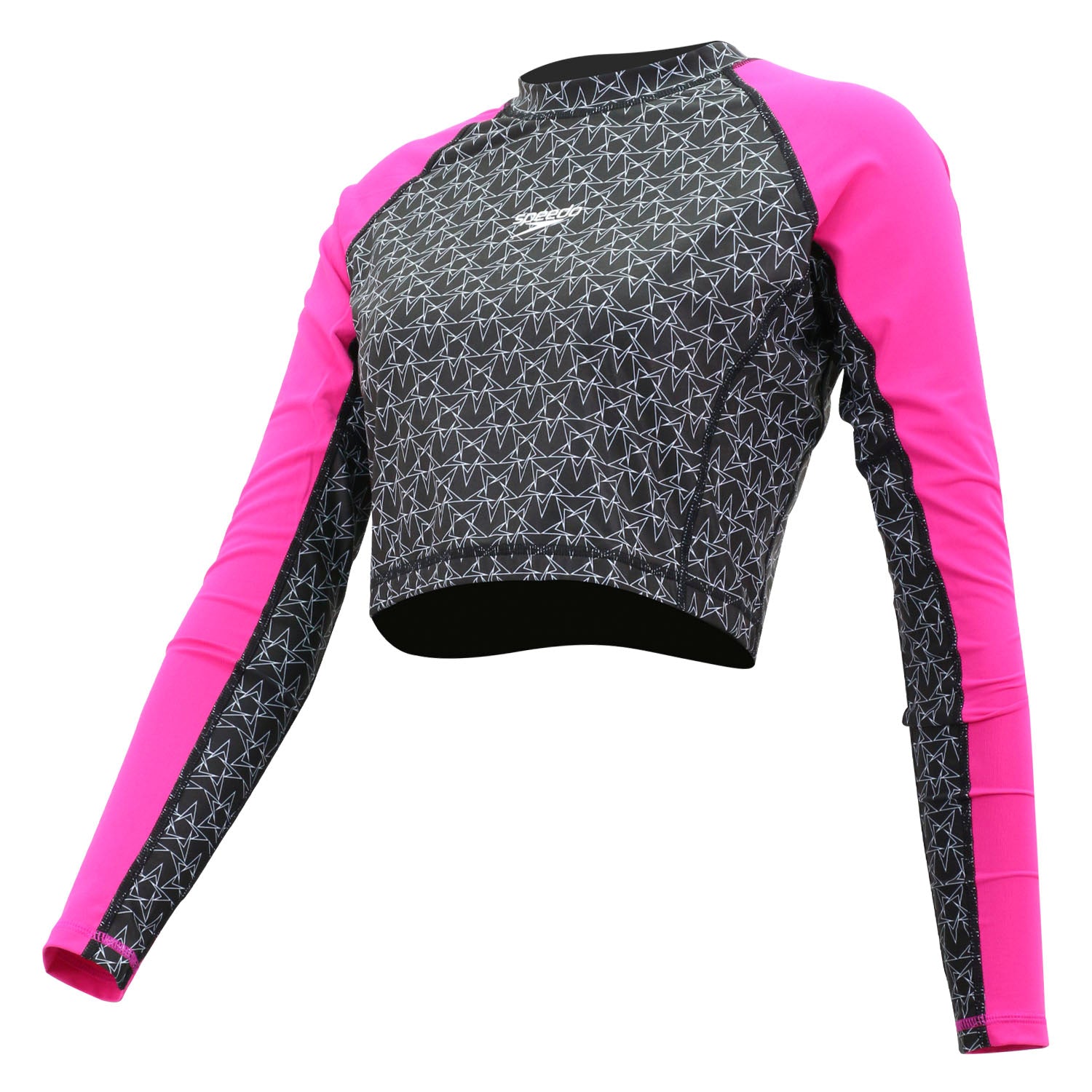 SPEEDO PERFORMANCE FEMALE CROPPED RASHGUARD