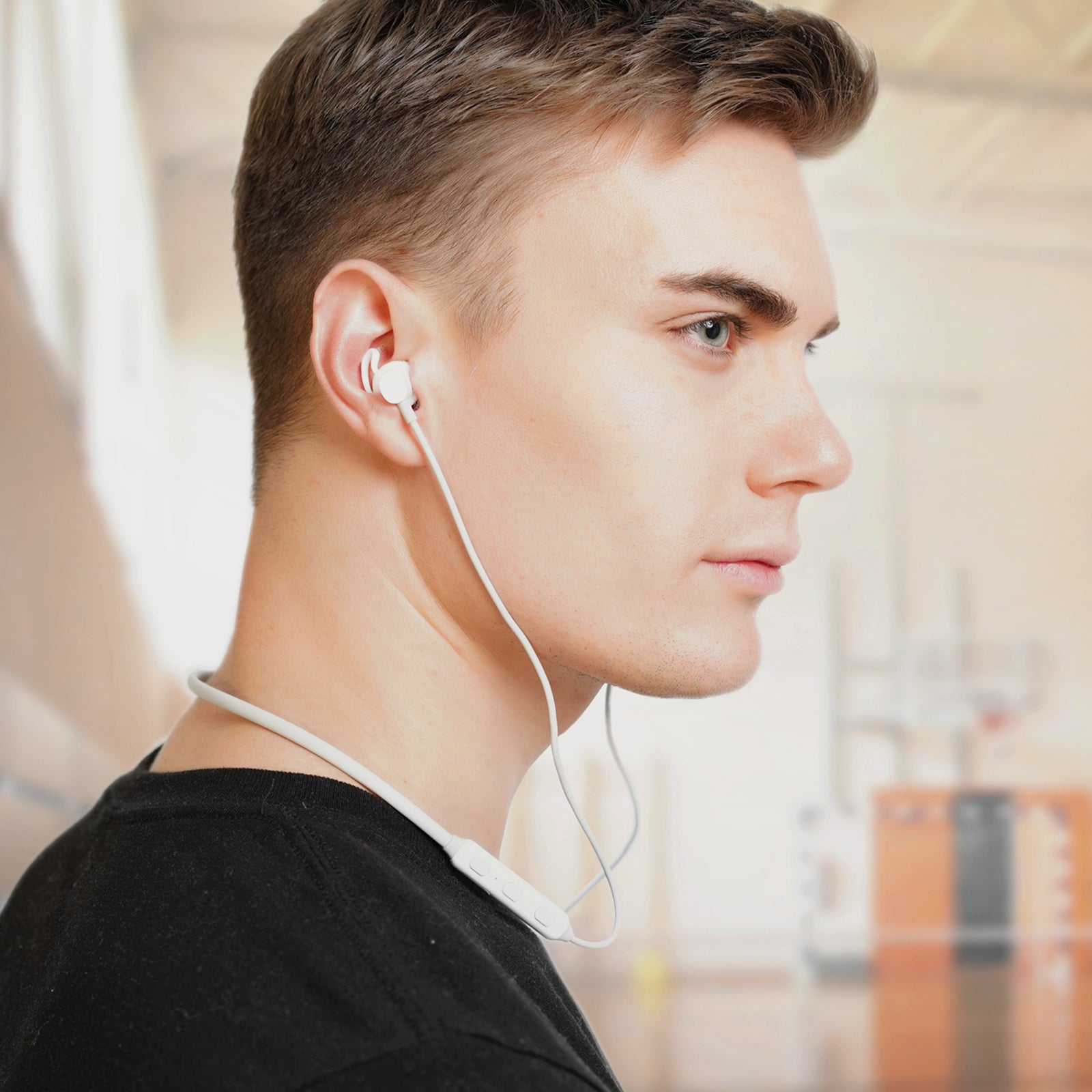 Écouteurs intra-auriculaires de sport Bluetooth 5.0 Edifier W200BT SE Blanc