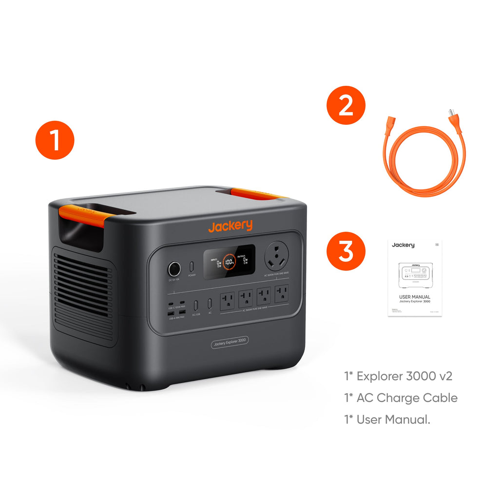 Centrale électrique portable Jackery Explorer 3000 v2
