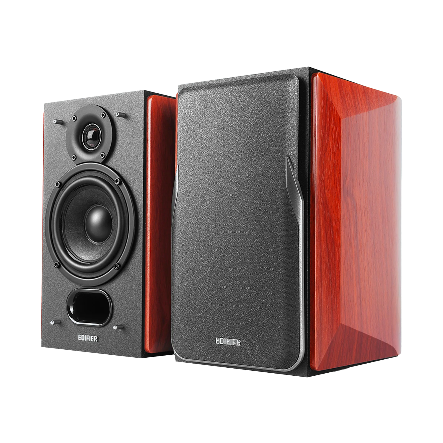 Edifier P17 Passive Bookshelf Speakers - 2-way Speakers with Built-in Wall-Mount Bracket - Perfect for 5.1, 7.1 or 11.1 side / rear surround setup - Pair - Needs amplifier or receiver to operate