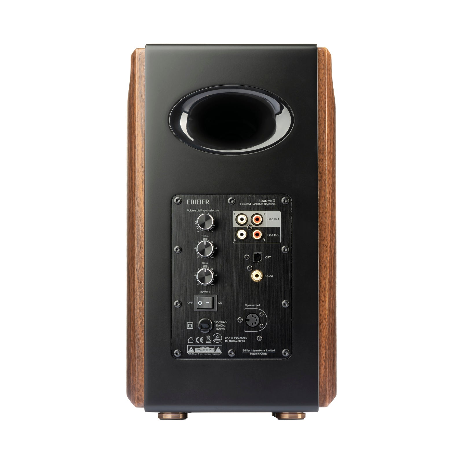 Edifier S2000MKIII Powered Bluetooth Bookshelf 2.0 Speakers - S2000MK3 Near-Field Active Tri-Amped 130w Studio Monitor Speakers for Audiophiles with Wireless, Line-in and Optical Input