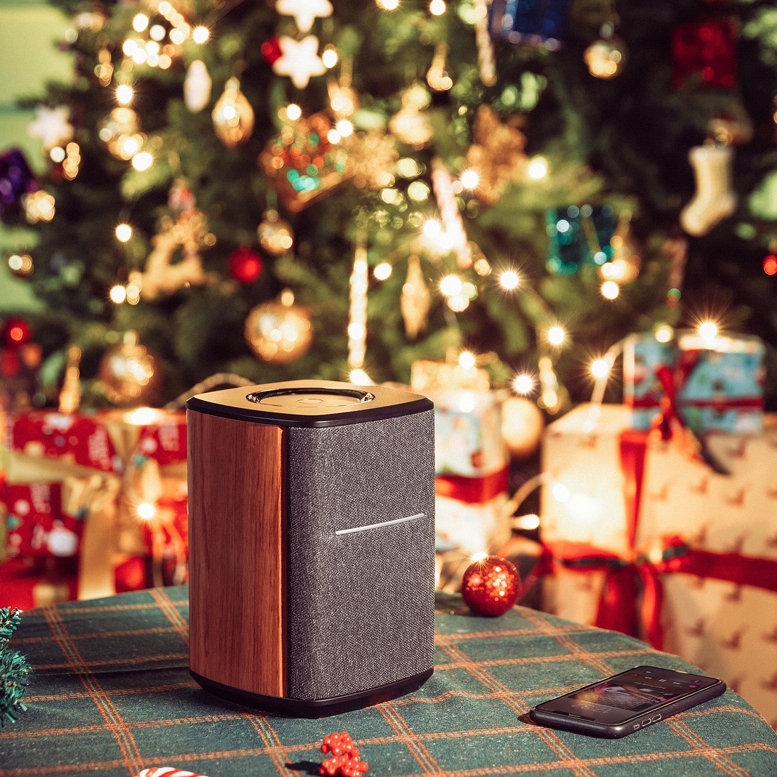 Edifier MS50A Wi-Fi Smart Speaker works with Alexa, AirPlay 2 Spotify Connect and TIDAL Connect