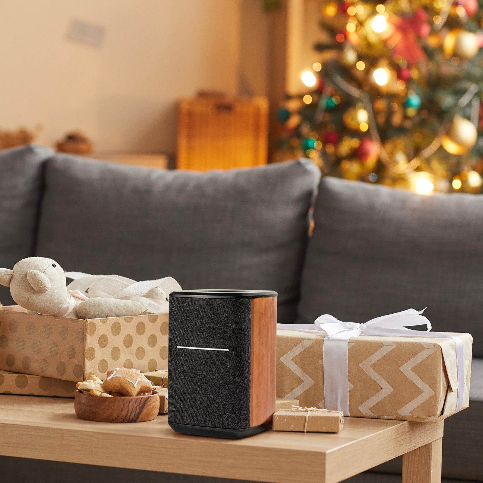 Edifier MS50A Wi-Fi Smart Speaker works with Alexa, AirPlay 2 Spotify Connect and TIDAL Connect