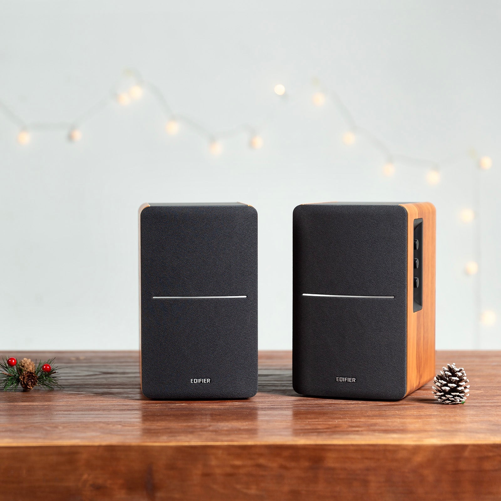 Edifier R1280DBs Active Bluetooth Bookshelf Speakers - Optical Input - 2.0 Wireless Studio Monitor Speaker - 42W RMS with Subwoofer Line Out