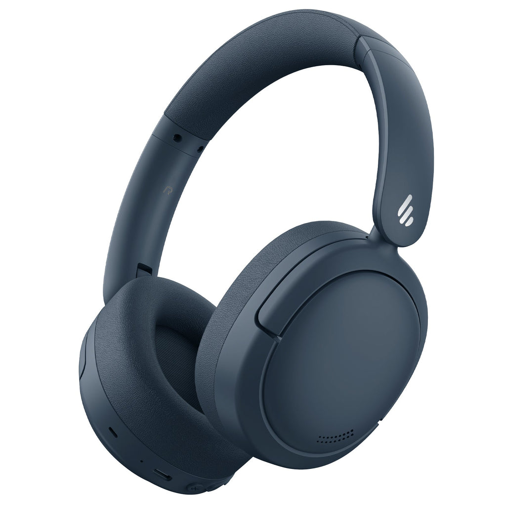 Casque supra-auriculaire Bluetooth Edifier V80 à réduction de bruit active hybride, sans fil, avec 45h d'autonomie, audio haute résolution filaire, chargement rapide, connexion multipoint pour les voyages et le bureau